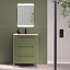 Mueble de baño Paris fondo reducido con patas 3 cajones promo de Avila Dos con diferentes opciones